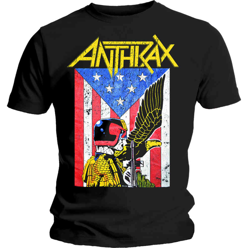 Anthrax - Dread Eagle Heren Tshirt - Zwart